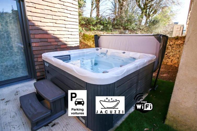 サルラ・ラ・カネダBella, Jacuzzi Partage & Parking Avec Borne De Recharge Voiture Electriqueアパートメント エクステリア 写真